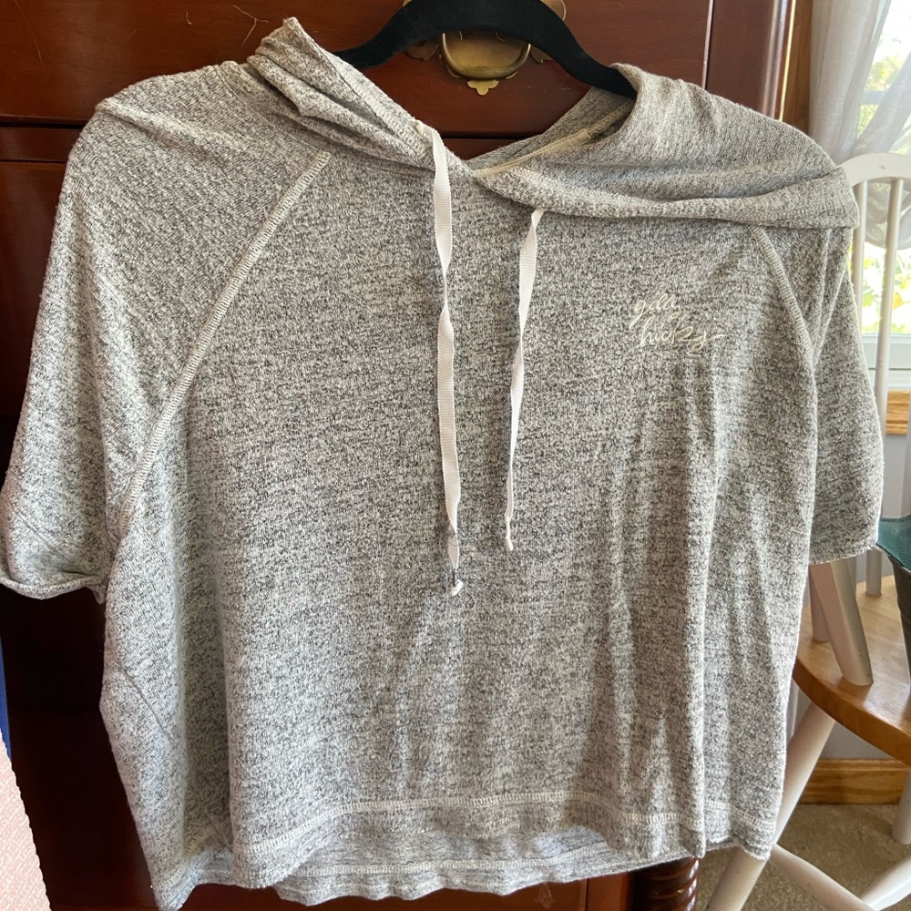 short sleeve hoodie from hollister